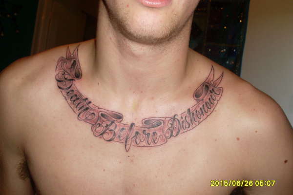 Death Before Dishonour tattoo