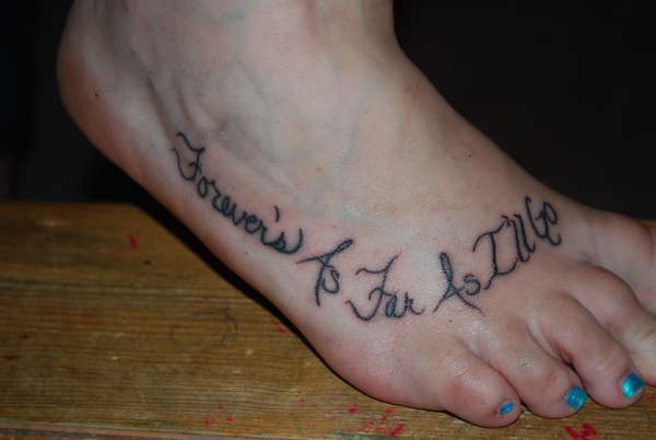 Song Lyric Tattoos and Ideas