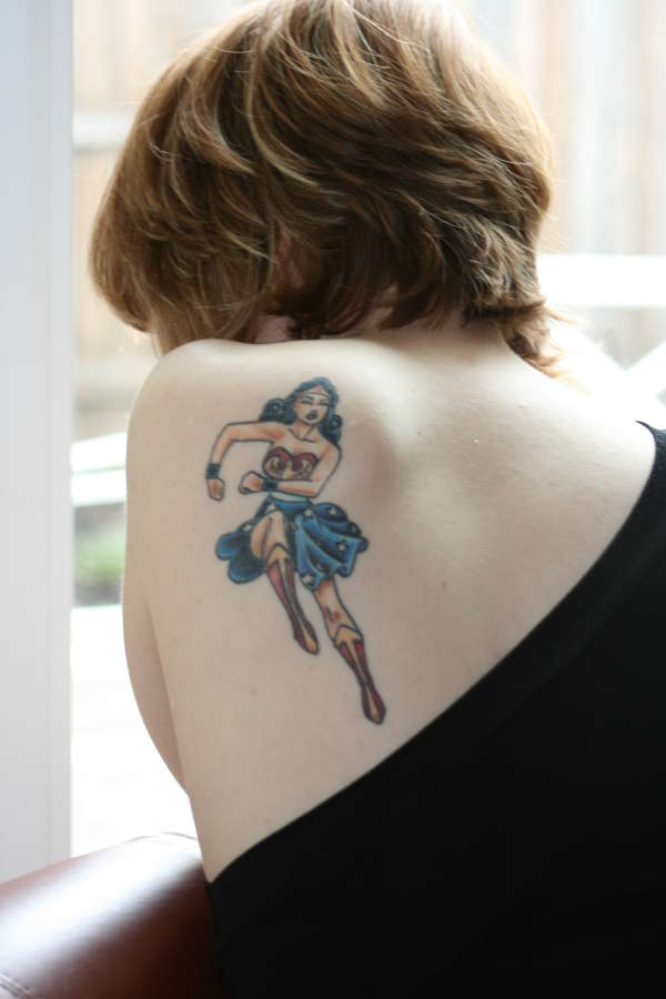 Wonder Woman Tat tattoo