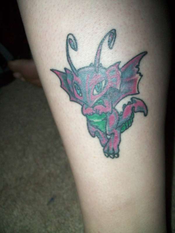 Baby Dragon tattoo