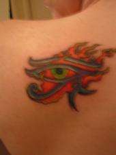 Eye of Horus tattoo