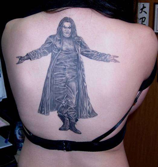 The Crow tattoo