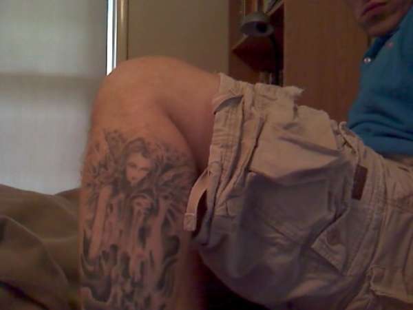 angel tattoo