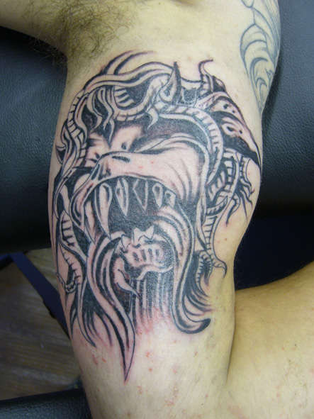 Demon tattoo