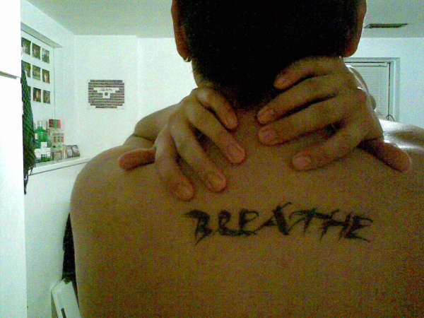 breathe tattoo