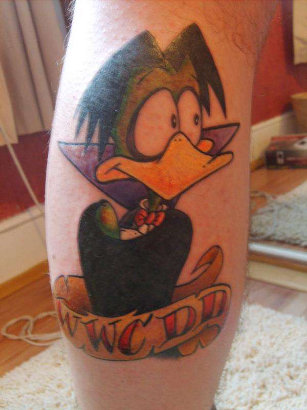 Count Duckula tattoo