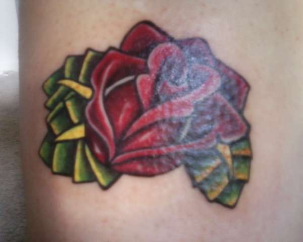 Wicked cool rose tattoo... tattoo
