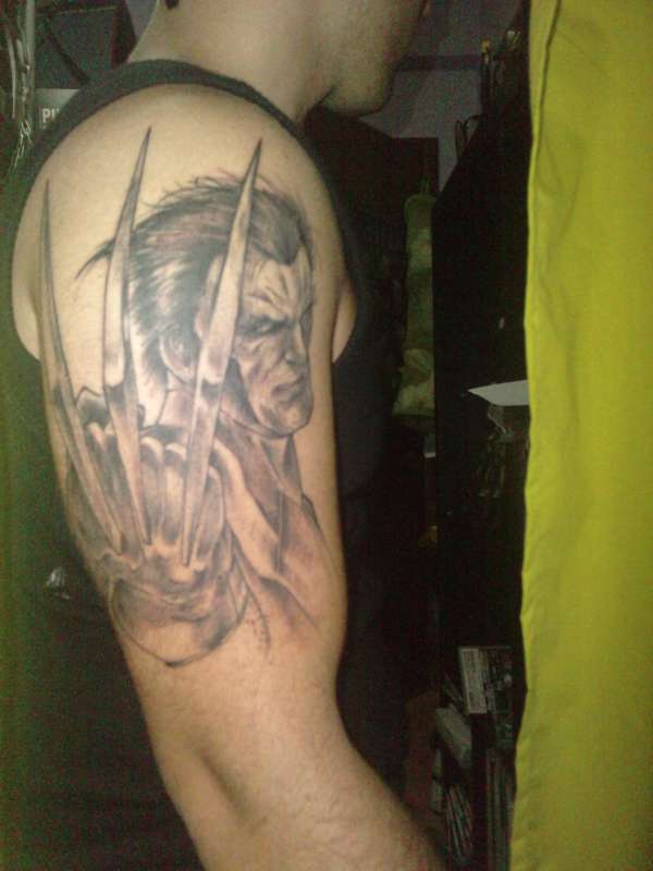 Wolverine Wepon X tattoo
