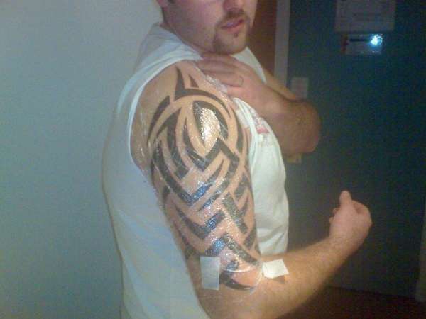 1st tattoo done in prague tattoo