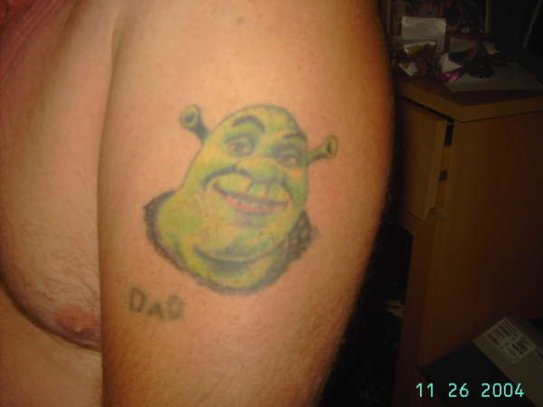 shreck tattoo