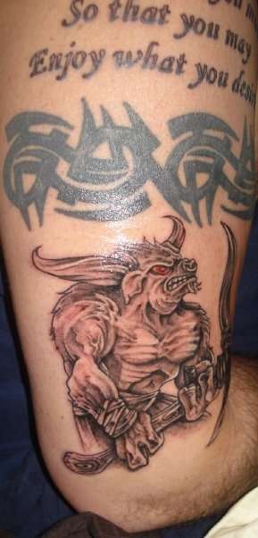 Taurus tattoo