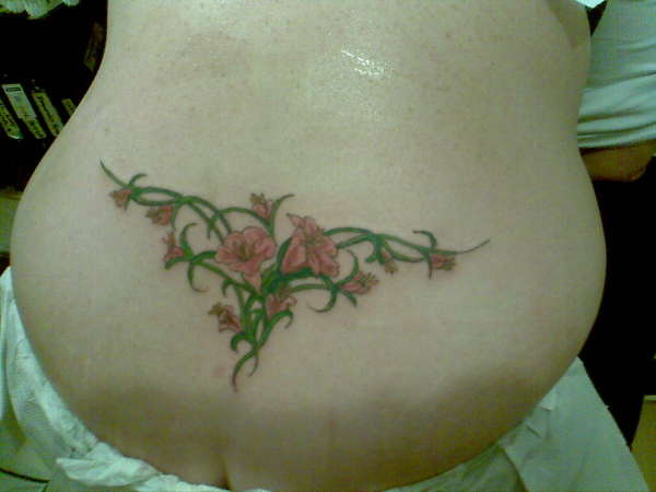 flowers tattoo
