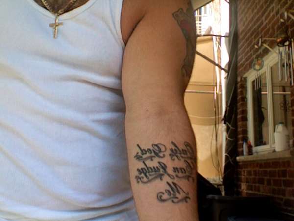 Only God Can Judge Me tattoo