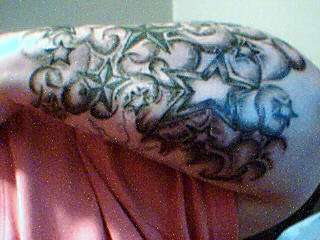 part of sleeve... tattoo