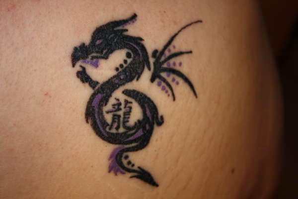 My Louma dragon tattoo