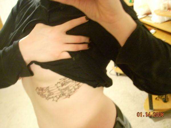 Rib Stars tattoo