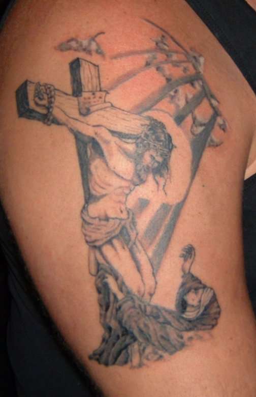 jesus tattoo