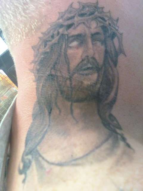 jesus tattoo