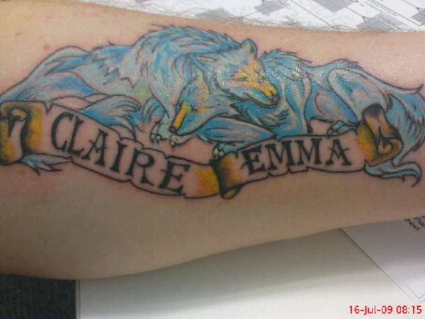 For My Girls tattoo