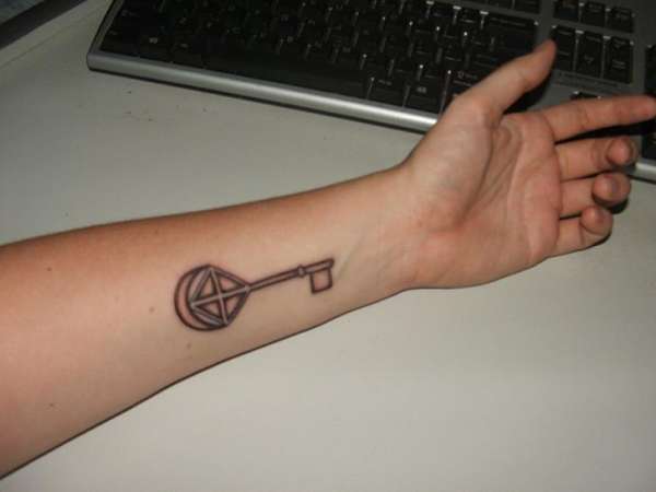 Hecate's Key to the Underworld tattoo