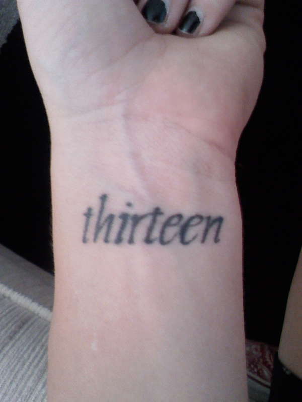 thirteen tattoo