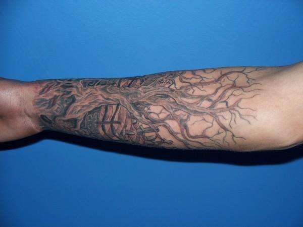 Jack and sally tattoo