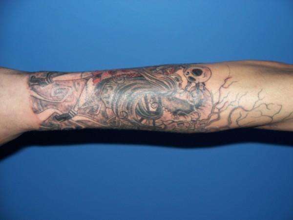 Jack and sally tattoo
