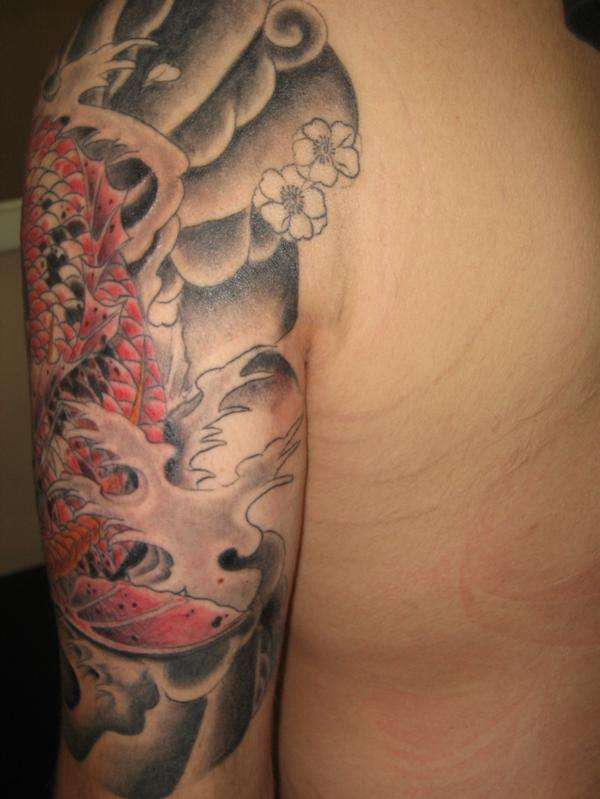 Koi Dragon tattoo