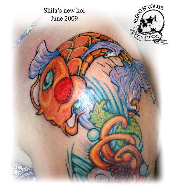 Koi tattoo