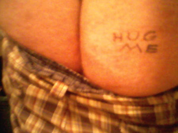 hug me tattoo