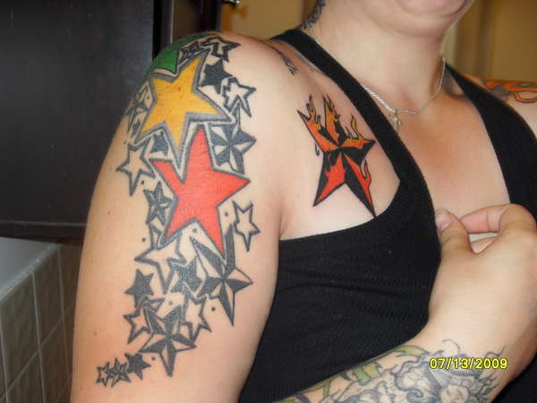 stars tattoo