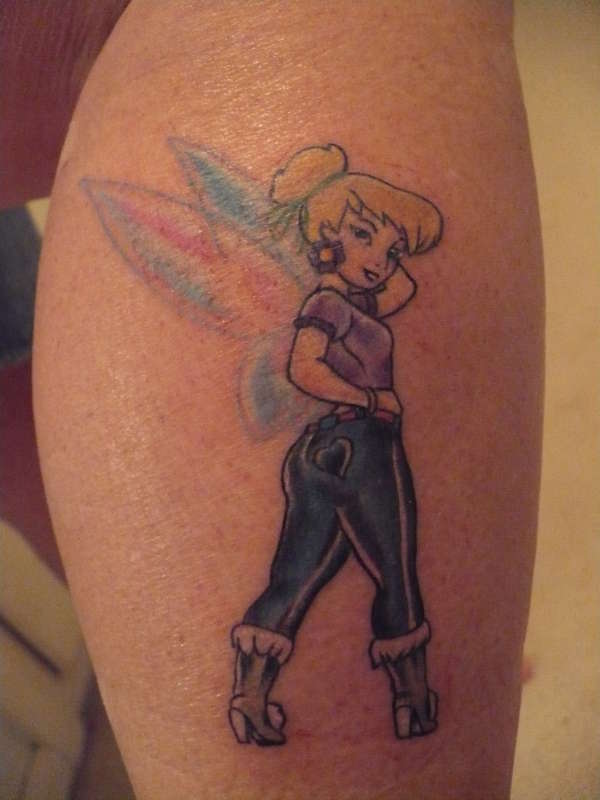 Sexy Tinkerbell tattoo