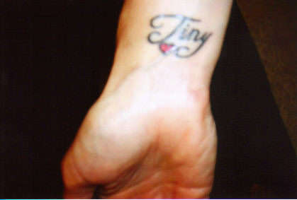 Tiny tattoo