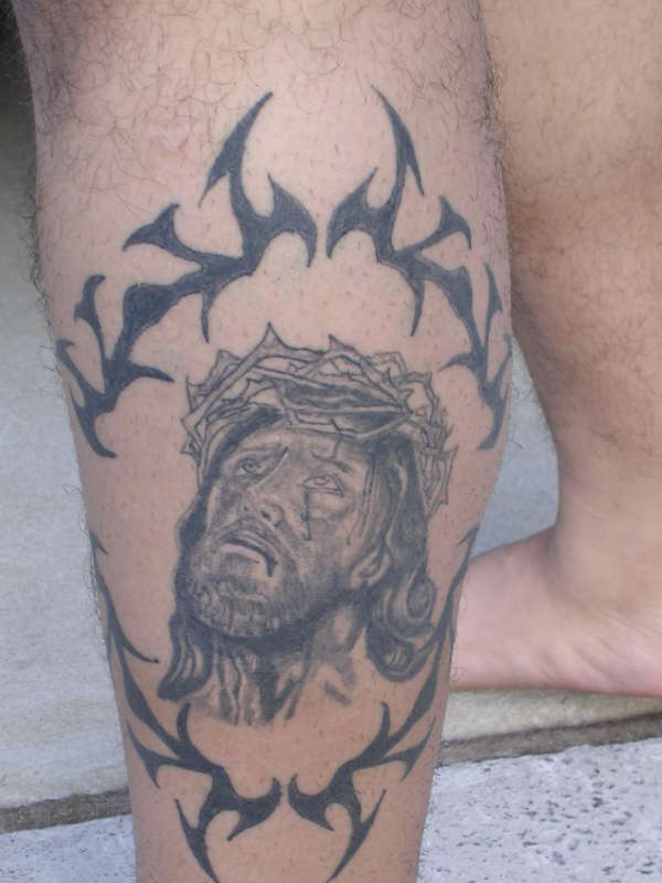 jesus christ tattoo