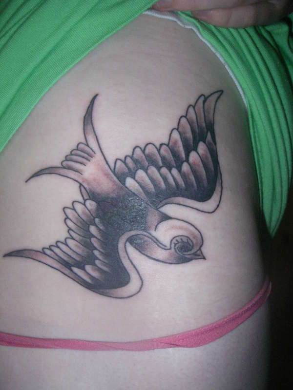 Swallow tattoo