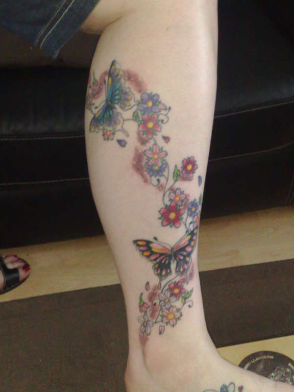 my leg tattoo