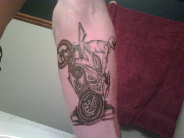 stoppie tattoo