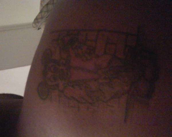 thuggn mickey mouse tattoo