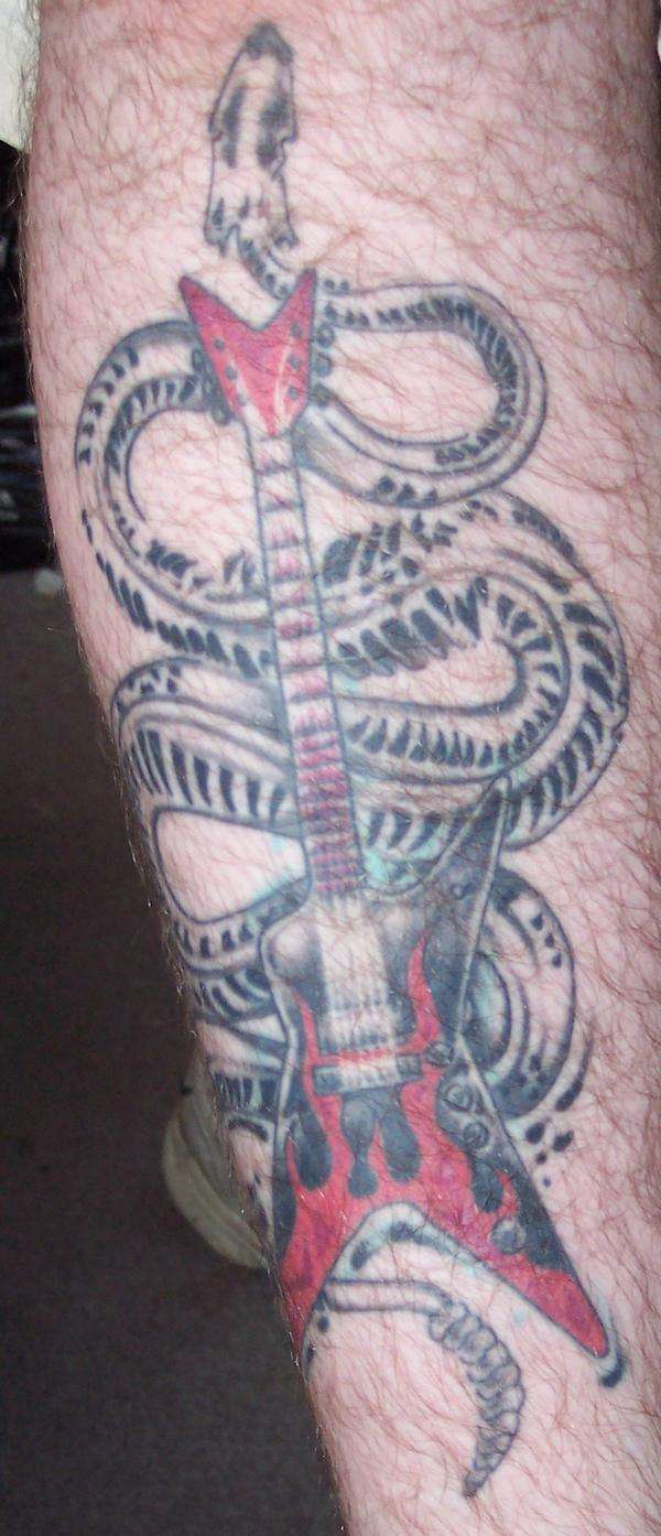 Dimebag Tribute tattoo