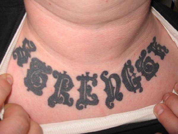 Strungff!! tattoo