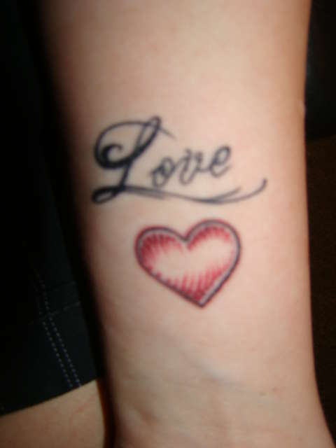 3rd Tattoo- Love tattoo