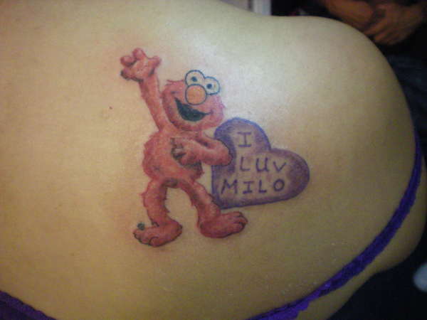 Elmo tattoo