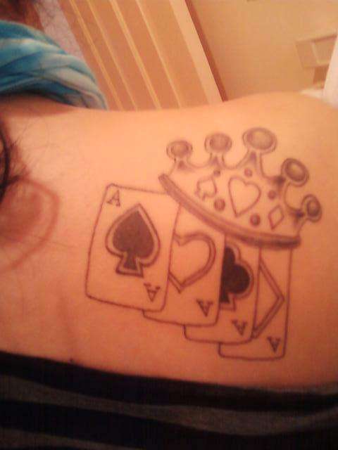 Royal Aces tattoo