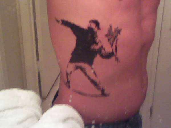 banksy tattoo