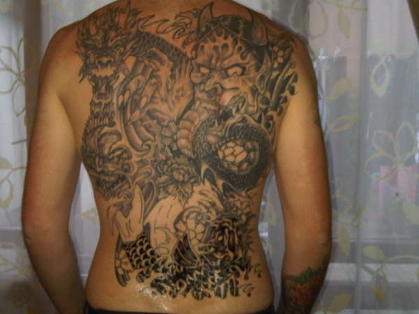 my back tattoo
