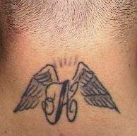 A for Antonio tattoo