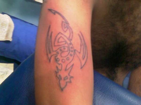 Dragon Outline tattoo