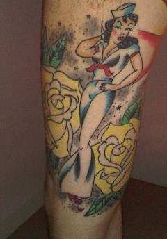 my pin up tattoo