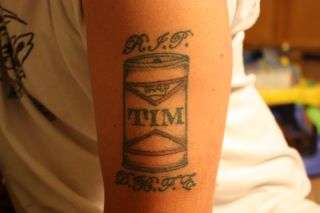 RIP TIM tattoo