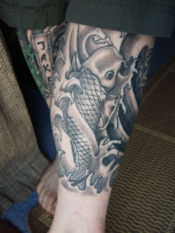 koi tattoo